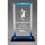 Billboard Impress Acrylic Award Large Blue