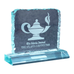 Acrylic Cracked Ice Award Medium