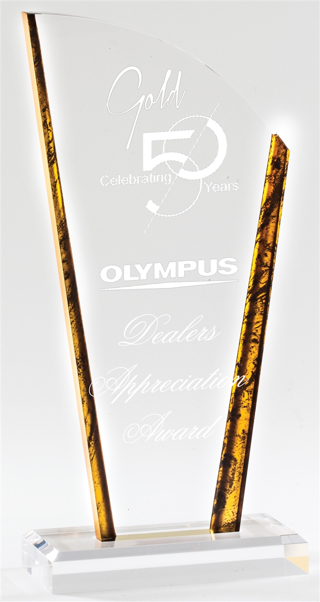 cp82bg.jpg Avanti Gold Marble Edge Award Medium - Image 1