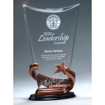 Brilliance Clear Rectangle Award Large