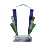 2 Color Glass Marquee Award Small