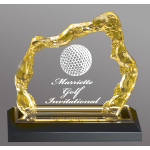 Glacier award GOLD Large 6.5x6.75'