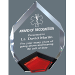 Marquis Acrylic Award Medium RED