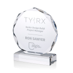 Octagon bevel award Small